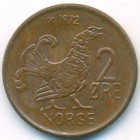 Норвегия, 2 эре 1972 год (UNC)