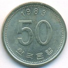 Южная Корея, 50 вон 1983 год (AU)