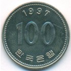 Южная Корея, 100 вон 1997 год (UNC)