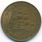 Южная Африка, 1 пенни 1927 год