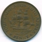 Южная Африка, 1 пенни 1929 год