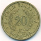 Финляндия, 20 марок 1937 год