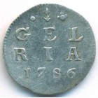 Нидерланды, провинция Гелдерленд, 2 стювера 1786 год