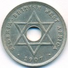 Британская Западная Африка, 1 пенни 1907 год (AU)