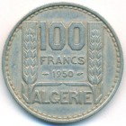 Французский Алжир, 100 франков 1950 год