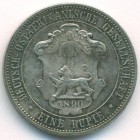 Германская Восточная Африка, 1 рупия 1890 год (UNC)