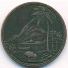 Новая Зеландия, 1 пенни 1875 год ТОКЕН