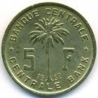 Руанда-Урунди, 5 франков 1952 год (AU)