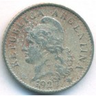 Аргентина, 5 сентаво 1927 год