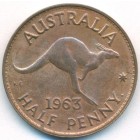 Австралия, 1/2 пенни 1963 год (AU)
