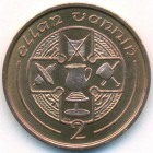 Остров Мэн, 2 пенса 1988 год (UNC)