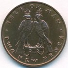 Остров Мэн, 2 новых пенса 1971 год (UNC)