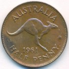 Австралия, 1/2 пенни 1961 год (AU)