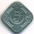 Нидерланды, 5 центов 1940 год