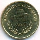 Никарагуа, 1 кордоба 1987 год (AU)