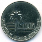 Куба, 25 сентаво 1981 год