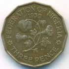 Нигерия, 3 пенса 1959 год