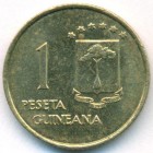 Экваториальная Гвинея, 1 песета 1969 год (AU)