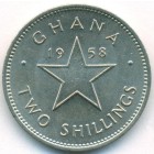 Гана, 2 шиллинга 1958 год