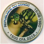 Конго, 1500 франков 2015 год (UNC)