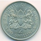 Кения, 2 шиллинга 1969 год (UNC)