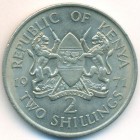 Кения, 2 шиллинга 1971 год (UNC)