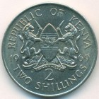 Кения, 2 шиллинга 1969 год (UNC)