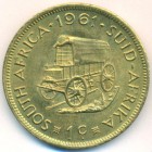 ЮАР, 1 цент 1961 год (UNC)