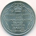 Ямайка, 5 шиллингов 1966 год (UNC)