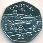 Остров Мэн, 50 пенсов 1983 год (UNC)