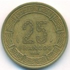 Экваториальная Гвинея, 25 франков 1985 год