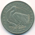 Остров Мэн, 1 крона 1995 год (UNC)