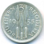 Южная Родезия, 3 пенса 1935 год