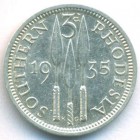 Южная Родезия, 3 пенса 1935 год