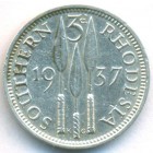 Южная Родезия, 3 пенса 1937 год