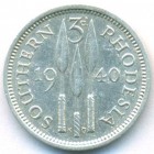 Южная Родезия, 3 пенса 1940 год