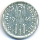 Южная Родезия, 3 пенса 1940 год