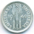 Южная Родезия, 3 пенса 1940 год