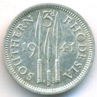 Южная Родезия, 3 пенса 1941 год