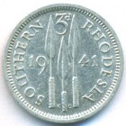 Южная Родезия, 3 пенса 1941 год