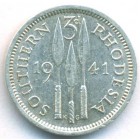 Южная Родезия, 3 пенса 1941 год