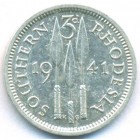 Южная Родезия, 3 пенса 1941 год