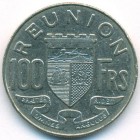 Реюньон, 100 франков 1964 год