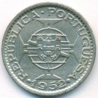 Португальская Индия, 1 рупия 1952 год (AU)