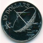 Сингапур, 10 долларов 1980 год (UNC)