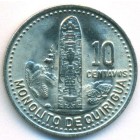 Гватемала, 10 сентаво 1990 год (UNC)