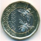 Великобритания, 1 фунт 2025 год (AU)