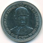 Остров Мэн, 1 крона 1981 год (UNC)