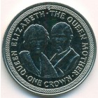 Остров Мэн, 1 крона 1985 год (UNC)