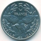 Новая Каледония, 5 франков 1989 год (UNC)